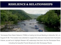Tennessee River Basin Network-Annual Meeting August 27-28 2025