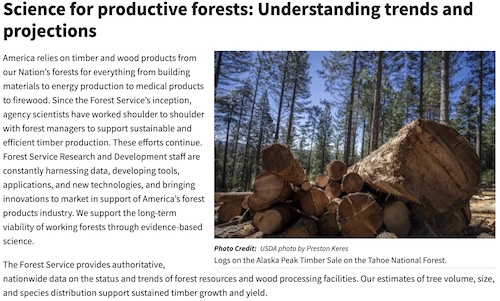 Science for productive forests: Understanding trends and projections